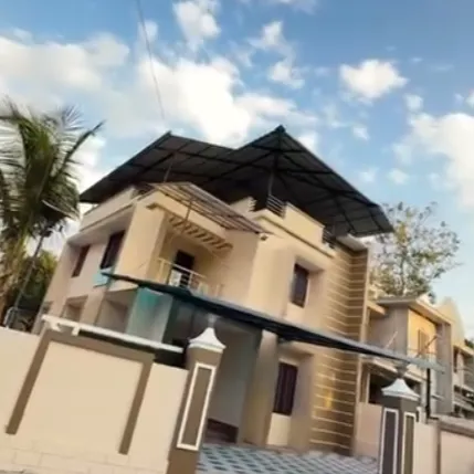 5.5 cent land with house in Perumbuzha-Mrigasupatri rd, Kollam