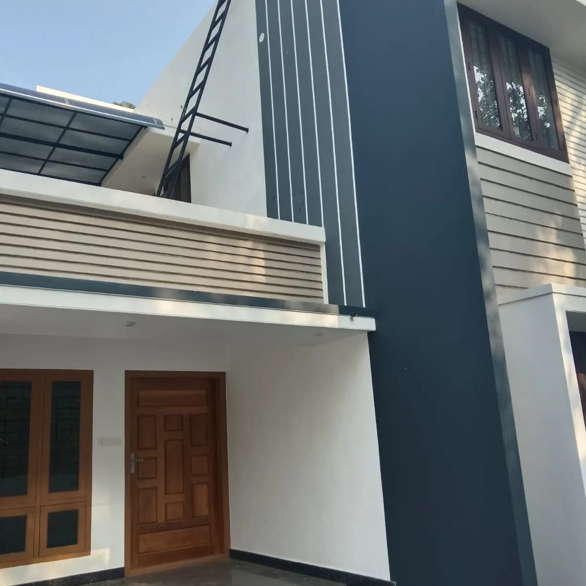 5.25 Cents with 3BHK house in Chemmanmukku, Kollam